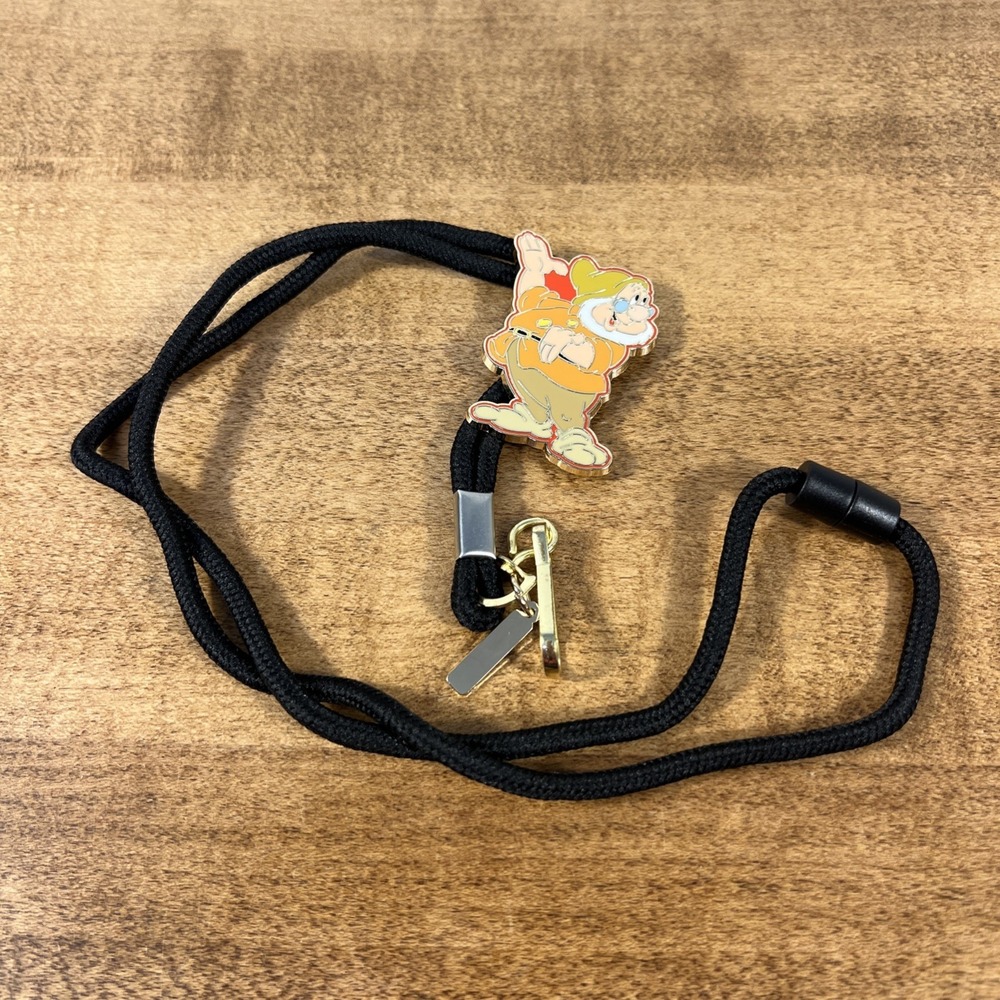 Disney Doc Snow White and the Seven Dwarfs Cast Member Lanyard Pin